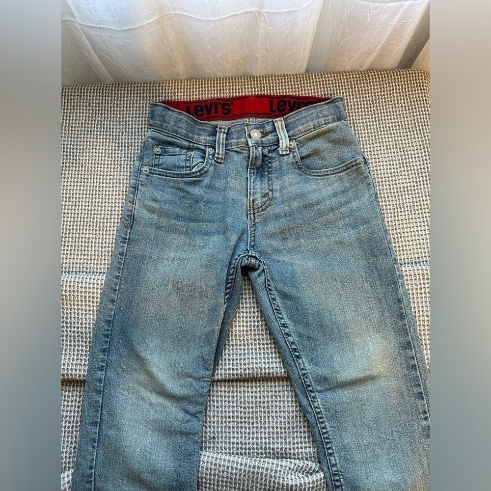 Levi's Boys Youth 511 Slim Flex Stretch Denim with Adjustable Waistband size 10 - Picture 2 of 5